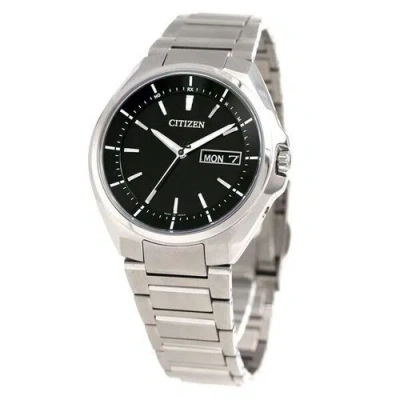 Pre-owned Citizen 2016 Model Attesa Eco-drive At6050-54e Men's Watch In Box