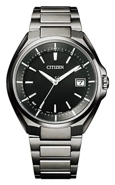 Pre-owned Citizen 2017 Attesa Eco Drive Cb3015-53e Direct Flight Men's Watch Black