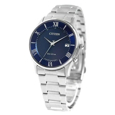 Pre-owned Citizen 2017  Collection Simple Adjust As1060-54l Men Watch In Box