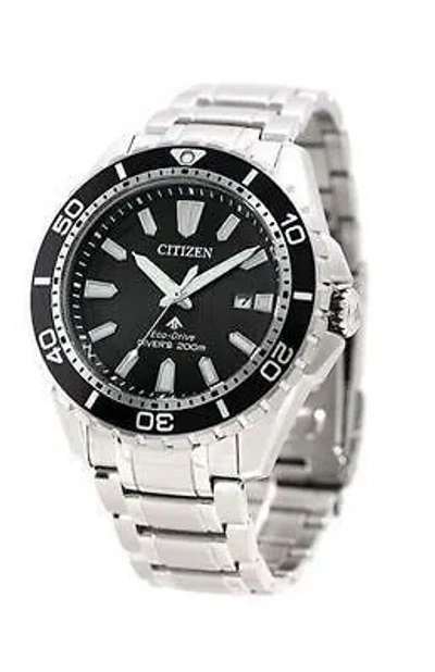 Pre-owned Citizen 2017 Model  Promaster Bn0190-82e Eco-drive 200m Diver Men Watch
