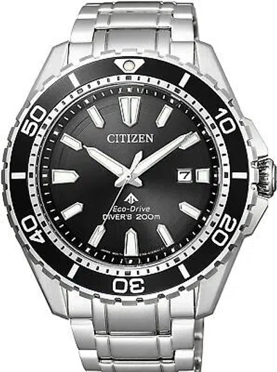 Pre-owned Citizen 2017 Model  Promaster Bn0190-82e Eco-drive 200m Diver Men's Watch