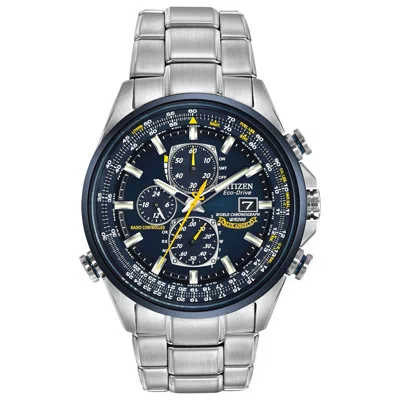 Pre-owned Citizen 2017 Promaster Sky At8020-54l Blue Angels Men's Watch Stainless Steel