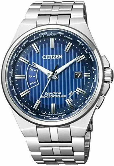 Pre-owned Citizen 2018  Collection Watch Eco Drive Radio Direct Flight Cb0161-82l Men's