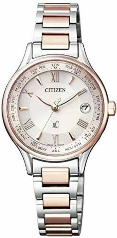 Pre-owned Citizen 2018  Watch X C Eco Drive Radio Controlled Watch Ec1165-51w Women's