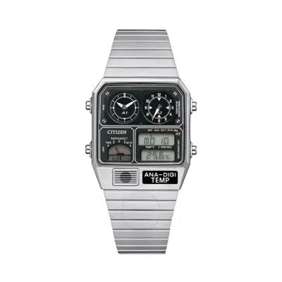 Citizen Alarm Chronograph Quartz Analog-digital Ladies Watch Jg2101-78e In Neutral