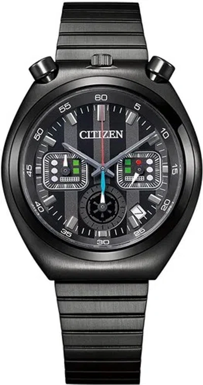Pre-owned Citizen An3669-52e Star Wars Darth Vader Record Label Tsuno Bullhead Watch Men