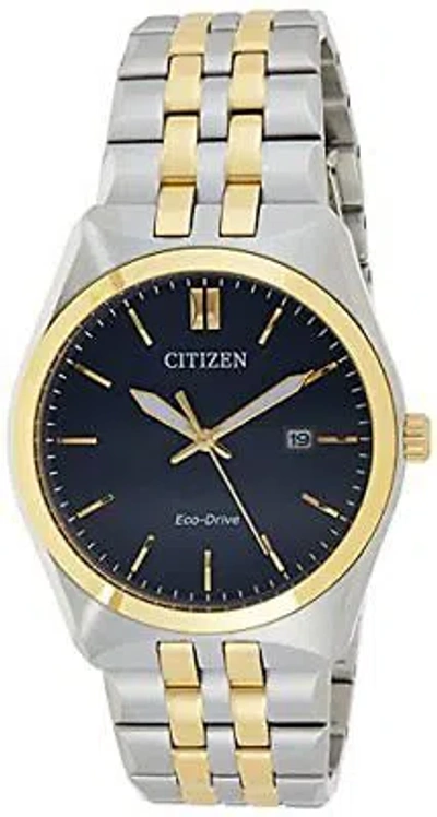 Pre-owned Citizen Analog Blue Dial Men's Watch-bm7334-66l