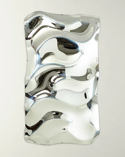 Citizen Artist Ben Floor Mirror In Silver