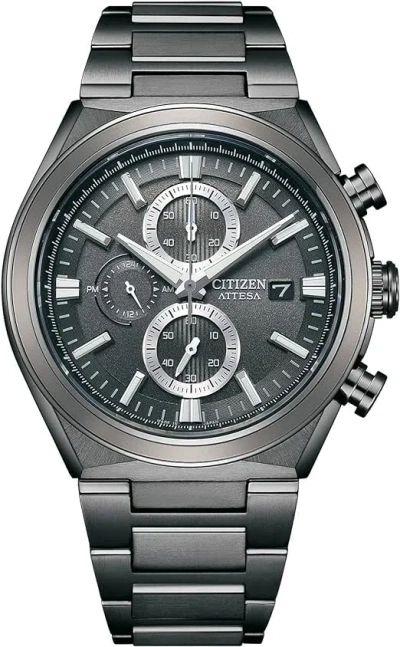 Pre-owned Citizen [] Atessa Eco-drive Waterproof Business Solar Ca0835-61h Men's Black