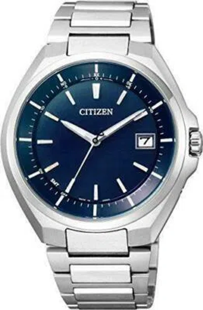 Pre-owned Citizen Attesa Cb3010-57l Eco-drive Atomic Radio Watch