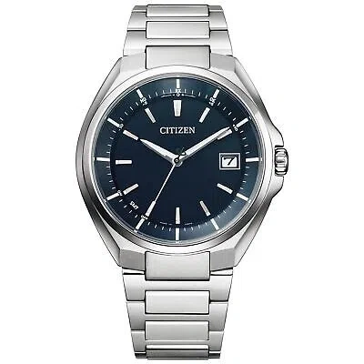 Pre-owned Citizen Attesa Cb3010-57l Eco-drive Atomic Radio Watch