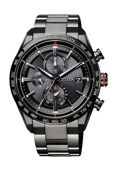 Pre-owned Citizen Attesa Eco-drive At8185-62e Direct Flight Solar Men's Watch 2019