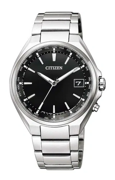 Pre-owned Citizen Attesa Eco-drive Cb1120-50e Solar Radio Men's Watch 2019 In Box