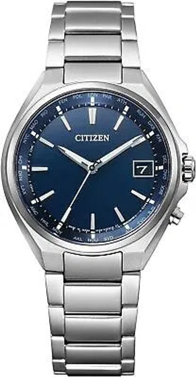 Pre-owned Citizen [] Attesa Eco-drive Watch Cb1120-50l Men's Silver