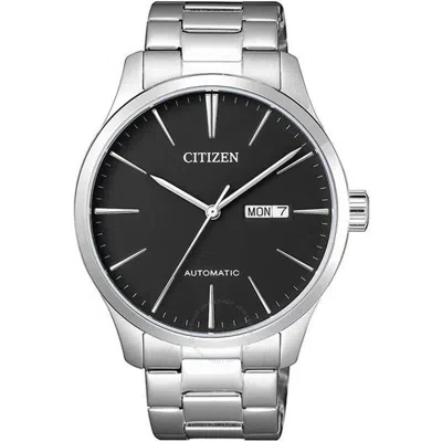 Citizen Automatic Black Dial Men's Watch Nh8350-83e In Metallic