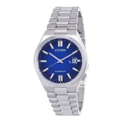 Pre-owned Citizen Automatic Blue Dial Men's Watch