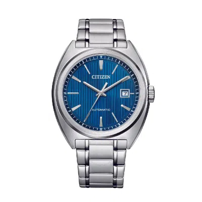 Citizen Automatic Blue Dial Men's Watch Nj0100-71l In Gray