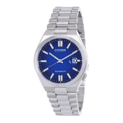 Citizen Automatic Blue Dial Men's Watch Nj0151-88l