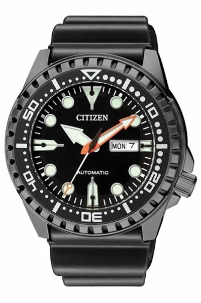 Pre-owned Citizen Automatic Marine Sport Watch Nh8385-11e Us4