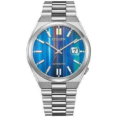 Pre-owned Citizen Automatic Nj0151-53w Box Tsuyosa Collection Mechanical Men Watch