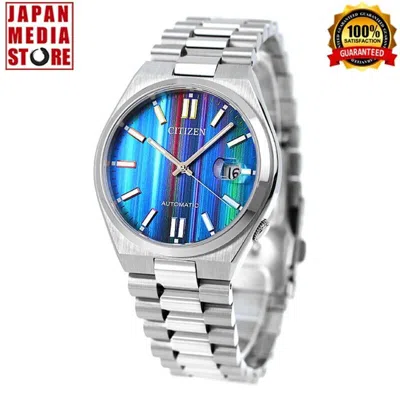 Pre-owned Citizen Automatic Nj0151-53w Tsuyosa Collection Mechanical Men Watch Box
