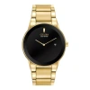 Citizen Axiom Mens Gold Tone Stainless Steel Bracelet Watch Au1062-56e In Gold