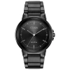 Citizen Axiom Mens Gray Stainless Steel Bracelet Watch Bj6517-52e In Black