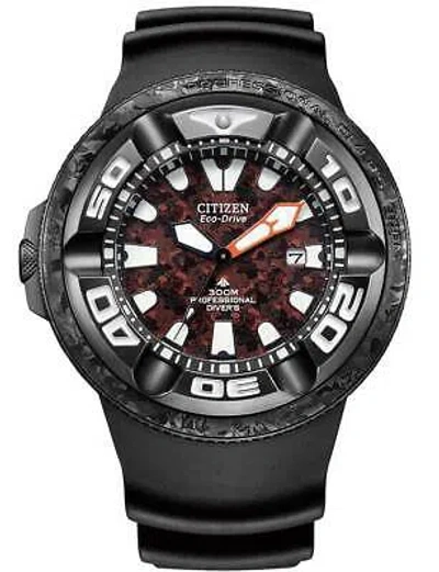 Pre-owned Citizen Bj8059-03z Professional Diver 300m