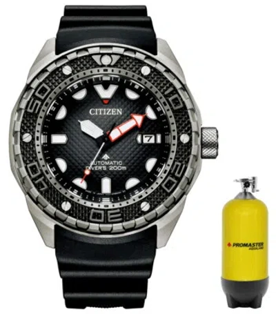 Pre-owned Citizen Black Mens Analogue Watch Promaster Marine Nb6004-08e