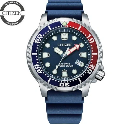 Pre-owned Citizen Bn0168-06l Promaster Eco Drive Diver's200 Free Shipping