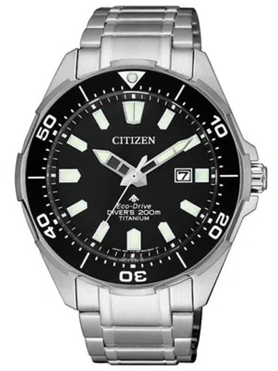 Pre-owned Citizen Bn0200-81e Eco-drive Super-titanium Promaster 44mm 20 Atm
