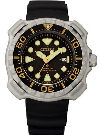Pre-owned Citizen Bn0220-16e Eco-drive Promaster Titanium Mens Watch 47mm 20atm