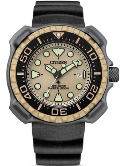 Pre-owned Citizen Bn0226-10p Eco-drive Promaster Titanium Mens Watch 47mm