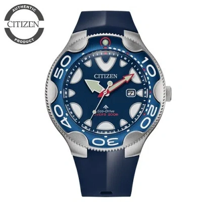 Pre-owned Citizen Bn0231-01l Promaster Eco Drive Diver's200 Free Shipping
