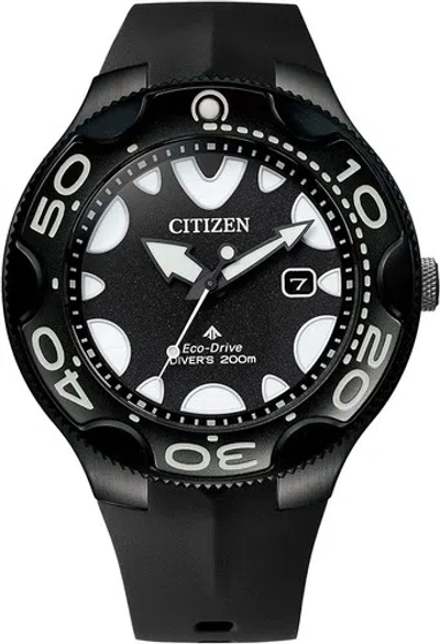 Pre-owned Citizen Bn0235-01e Promaster Marine Series Eco-drive Japan Import