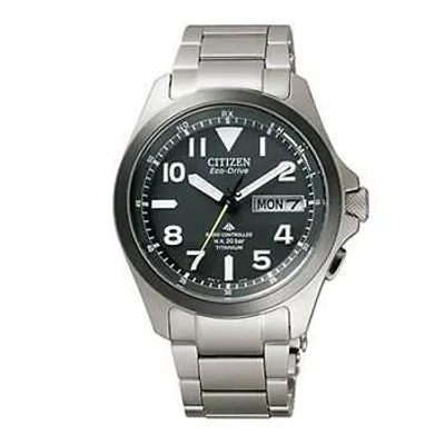 Pre-owned Citizen Brand-new  Promaster Ecodrive Pmd56-2952 Titanium Solar Men's Watch