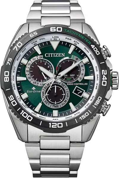 Pre-owned Citizen Brand-new  Promaster Land Ecodrive Cb5034-91w Radio Solar Watch (jdm)