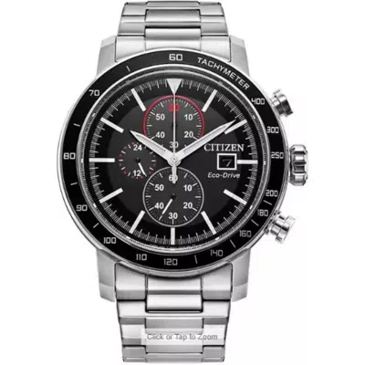 Citizen Brycen Eco-drive Chronograph Bracelet Watch, 43mm In Gray