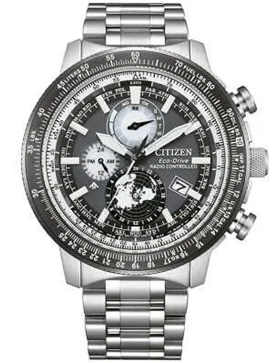 Pre-owned Citizen By3006-53h Mens Watch Promaster Sky Geo Trecker Eco-drive 46mm 20atm