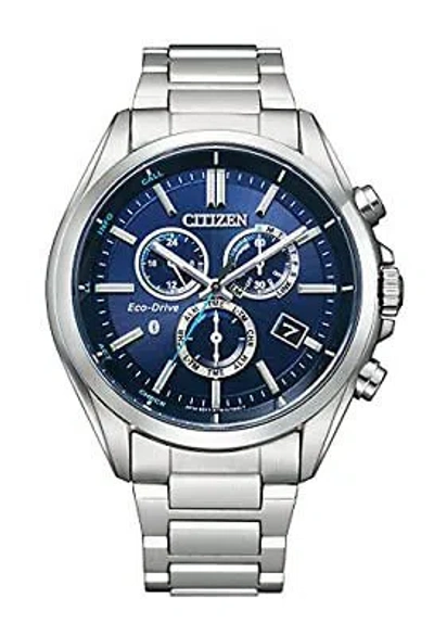 Pre-owned Citizen Bz1050-56l Connected Smart Watch Bluetooth Eco-drive Solar Men's Watch