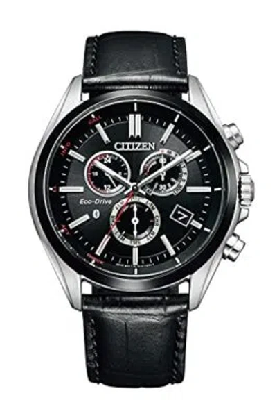 Pre-owned Citizen Bz1054-04e Connected Smart Watch Bluetooth Eco-drive Solar Men's Watch