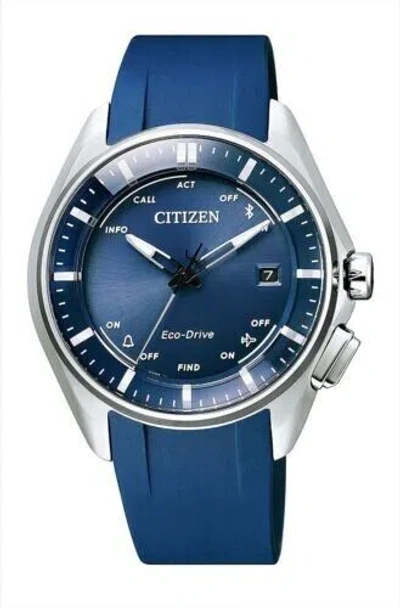 Pre-owned Citizen Bz4000-07l Eco-drive Bluetooth Titanium Watch Naomi Osaka Unisex
