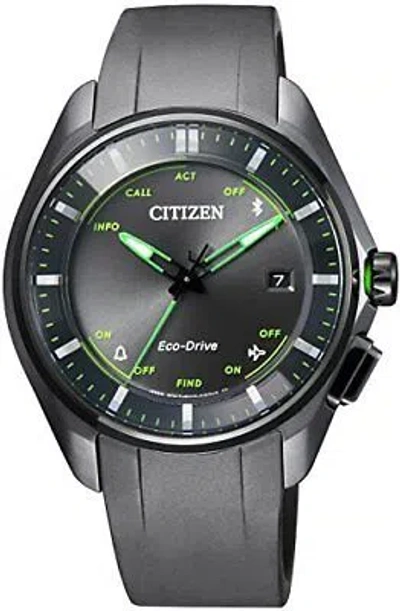 Pre-owned Citizen Bz4005-03e Black Super Titanium Model Eco-drive Men's Watch With Box