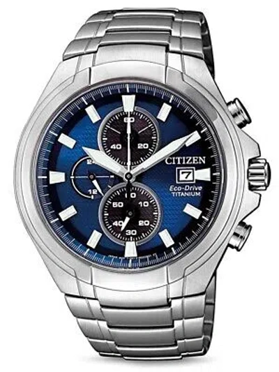 Pre-owned Citizen Ca0700-86l Eco-drive Super-titanium Chronograph