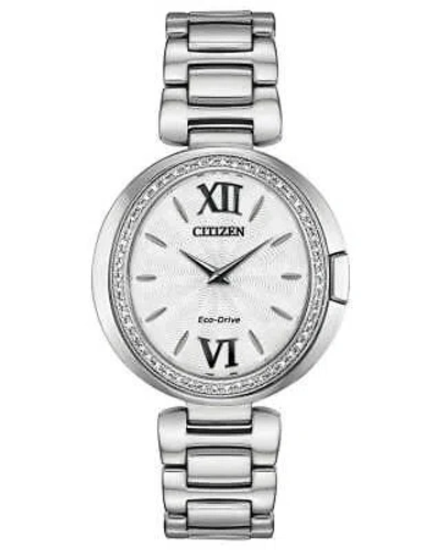 Pre-owned Citizen Capella Ex1500-52a Ladies 34mm Bracelet Watch Msrp $850