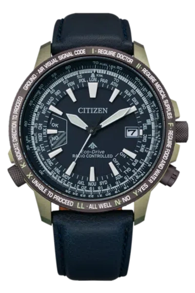 Pre-owned Citizen Cb0204-14l Solar Mens Watch Us4