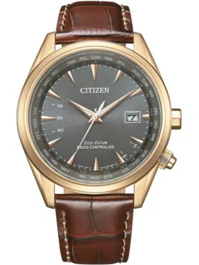 Pre-owned Citizen Cb0273-11h Eco-drive Racio Controlled Watch 43mm