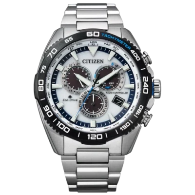 Pre-owned Citizen Cb5034-91a [promaster Eco Drive Land Series Direct Flight]