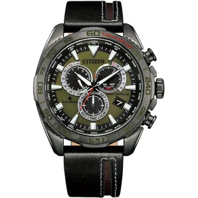 Pre-owned Citizen Cb5037-17x [promaster Eco Drive Radio Watches Land Series]