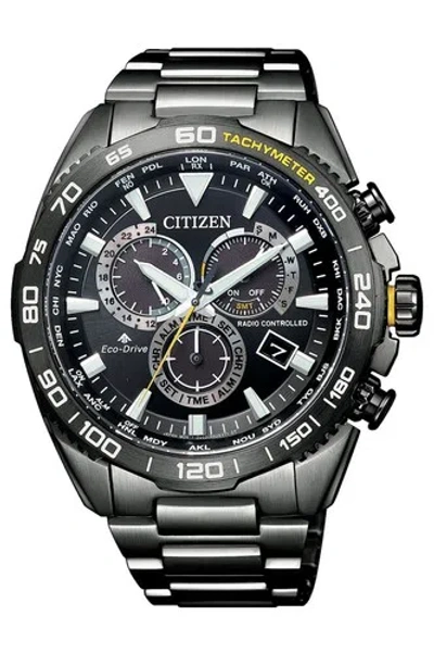 Pre-owned Citizen Cb5037-84e Solar Mens Watch Us4